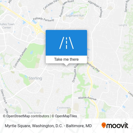 Myrtle Square map