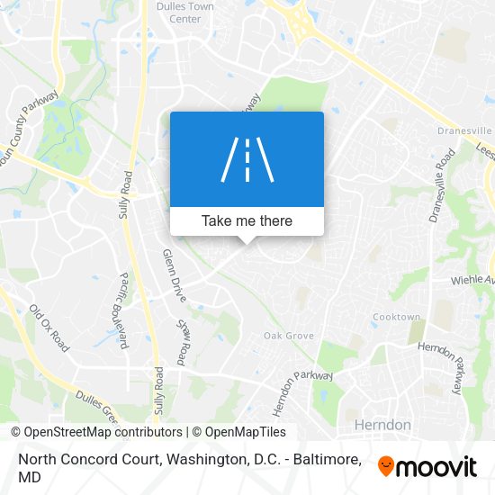 Mapa de North Concord Court