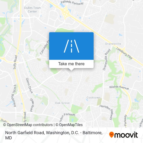 Mapa de North Garfield Road