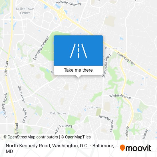 North Kennedy Road map