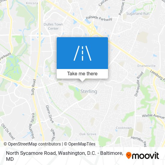 Mapa de North Sycamore Road