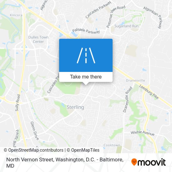Mapa de North Vernon Street