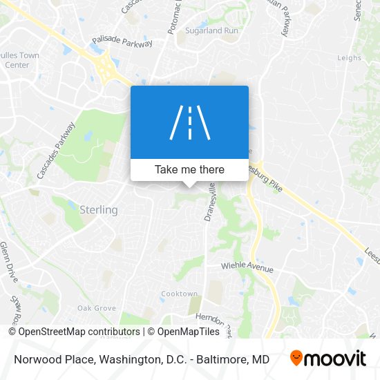Mapa de Norwood Place