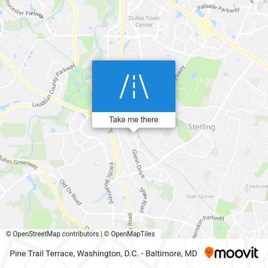 Mapa de Pine Trail Terrace