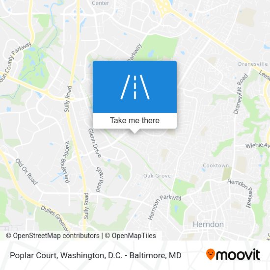 Poplar Court map