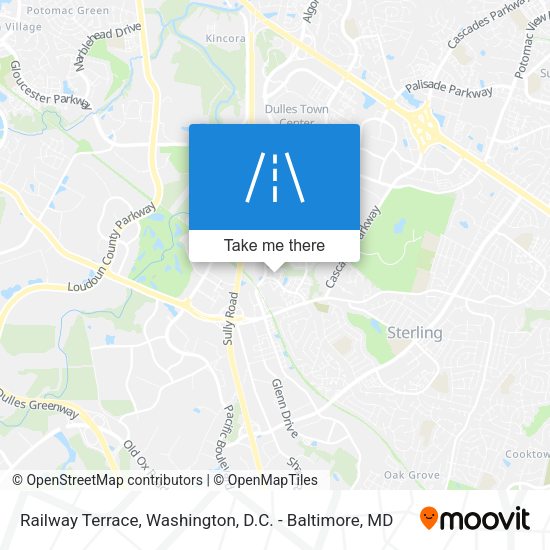Mapa de Railway Terrace