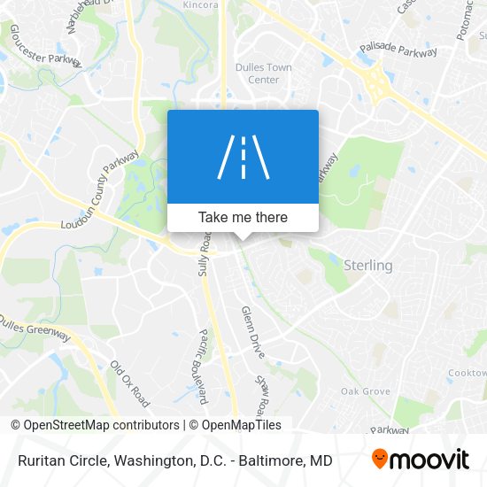 Ruritan Circle map
