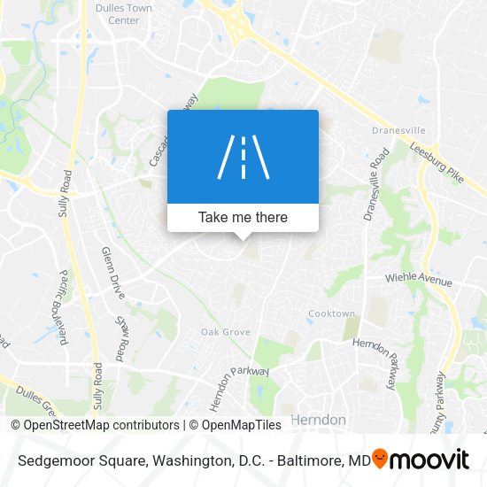 Mapa de Sedgemoor Square
