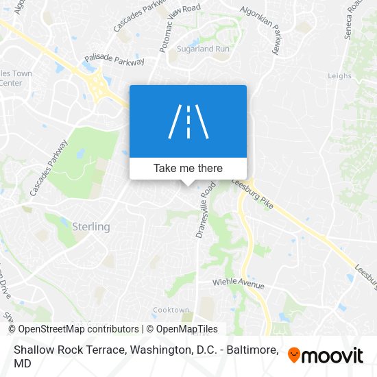 Mapa de Shallow Rock Terrace