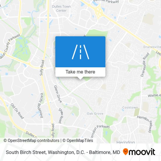 Mapa de South Birch Street