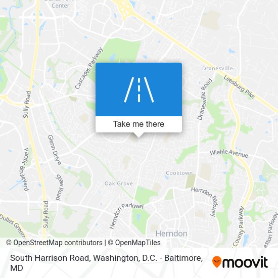 Mapa de South Harrison Road