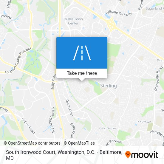 South Ironwood Court map