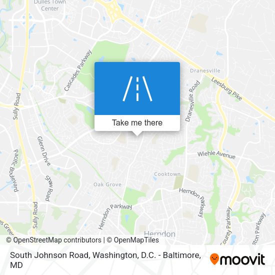 Mapa de South Johnson Road