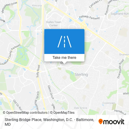 Sterling Bridge Place map