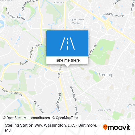 Sterling Station Way map