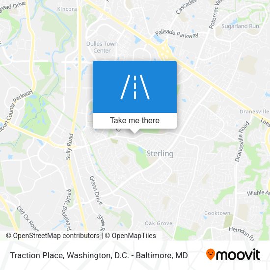 Traction Place map