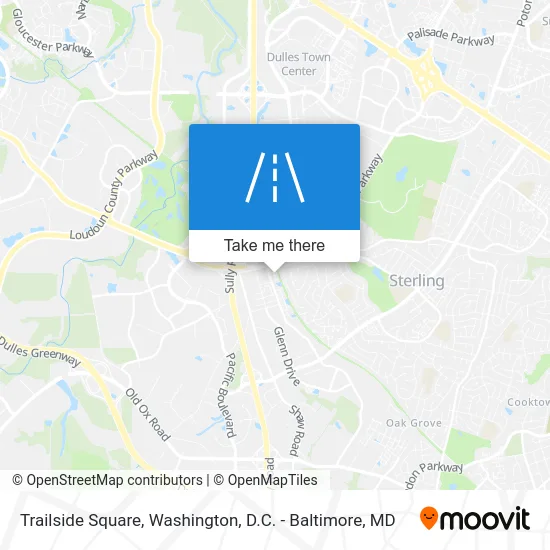 Trailside Square map