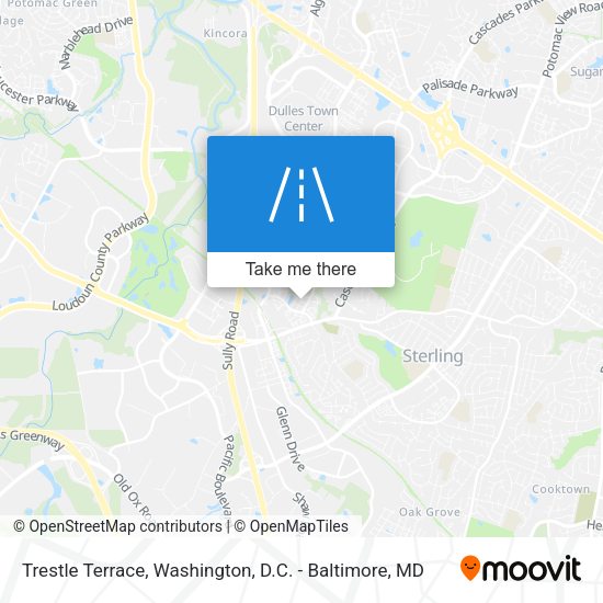 Trestle Terrace map
