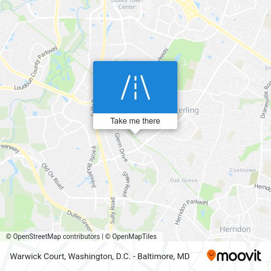 Warwick Court map