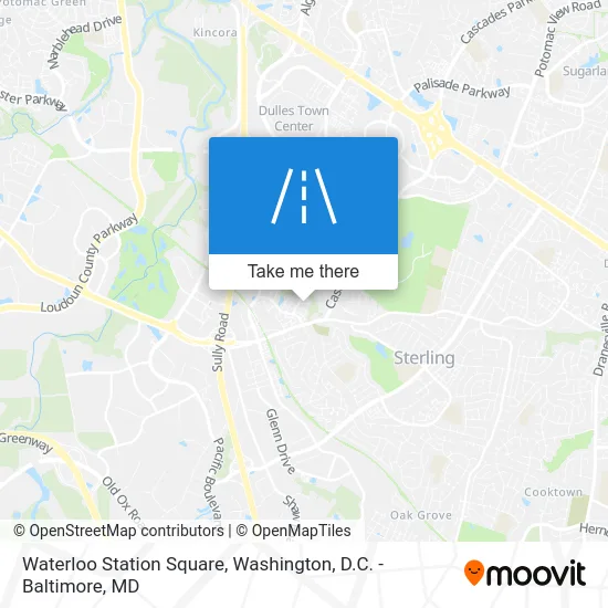 Waterloo Station Square map