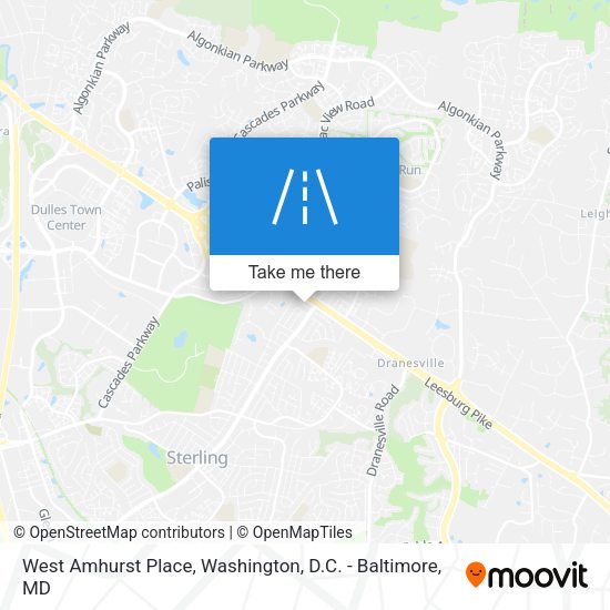 Mapa de West Amhurst Place