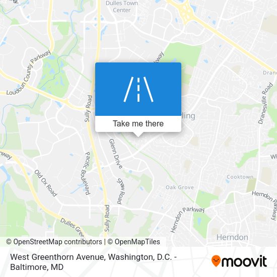 Mapa de West Greenthorn Avenue