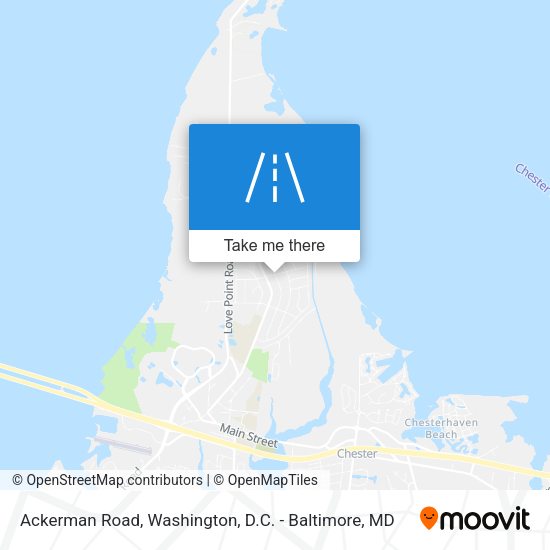 Ackerman Road map