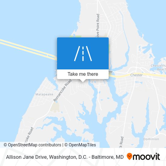 Mapa de Allison Jane Drive