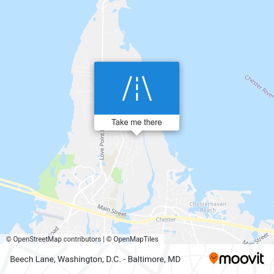 Mapa de Beech Lane