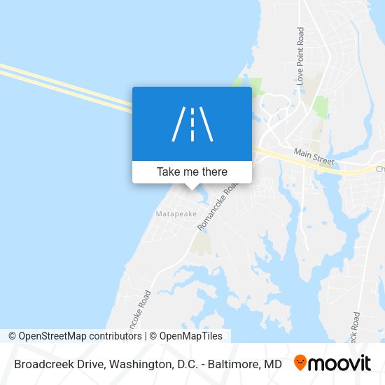 Broadcreek Drive map