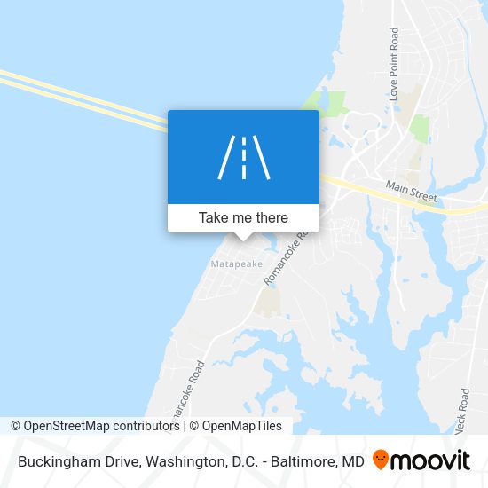 Mapa de Buckingham Drive