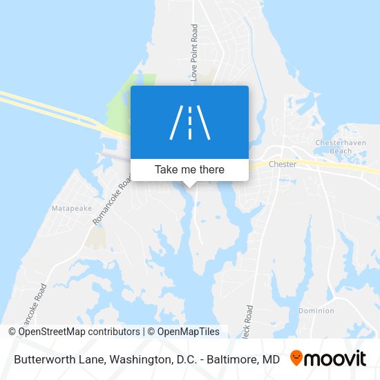 Mapa de Butterworth Lane