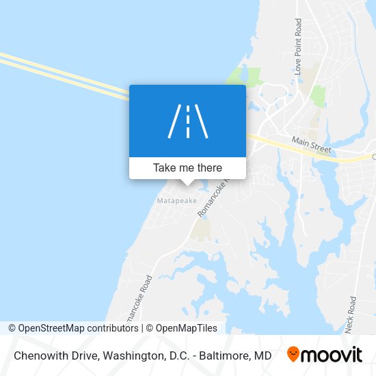 Chenowith Drive map