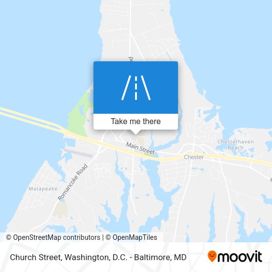 Mapa de Church Street