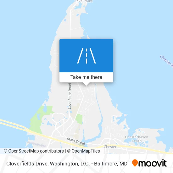 Cloverfields Drive map
