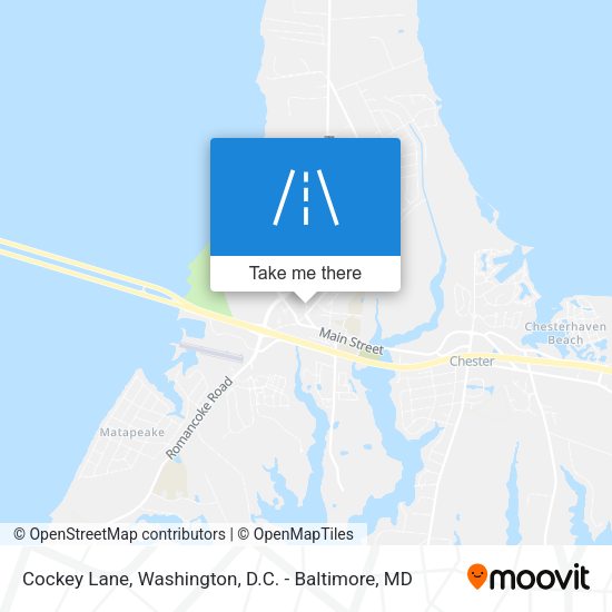 Cockey Lane map