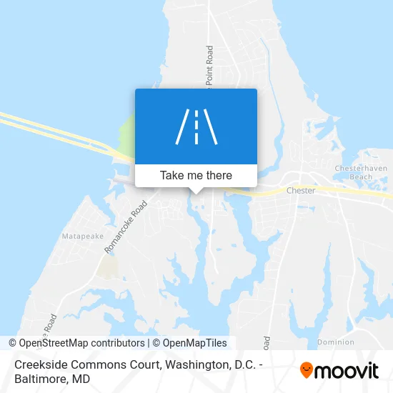 Creekside Commons Court map