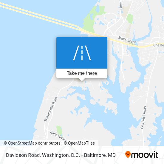 Davidson Road map
