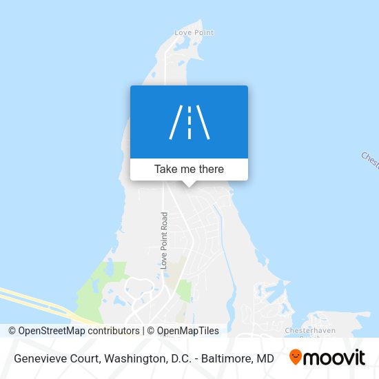 Genevieve Court map