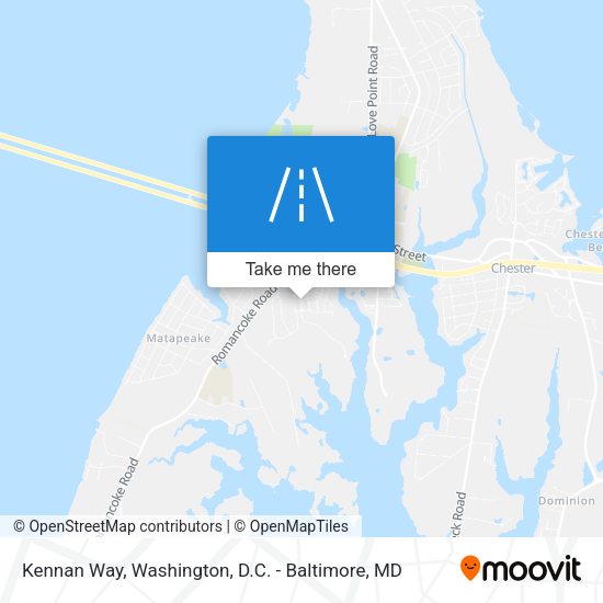 Mapa de Kennan Way