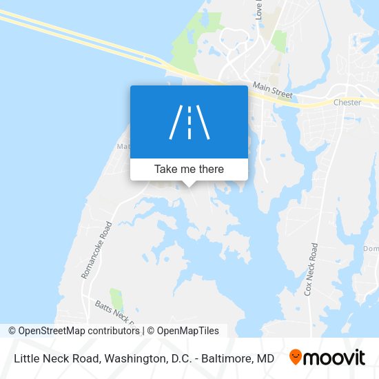 Mapa de Little Neck Road