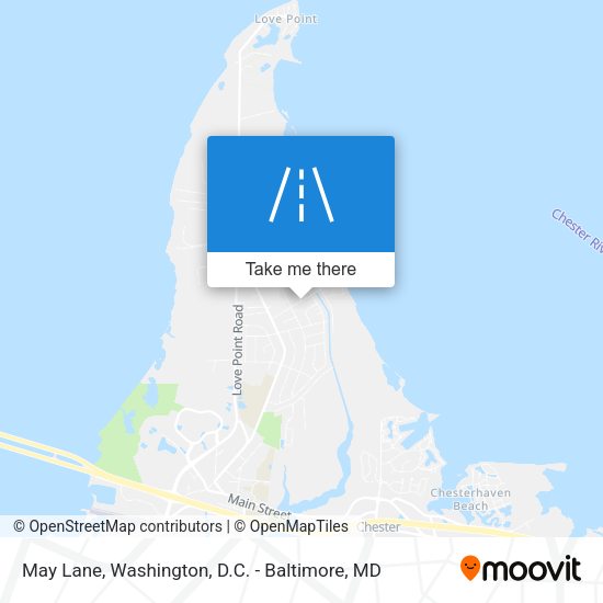 Mapa de May Lane