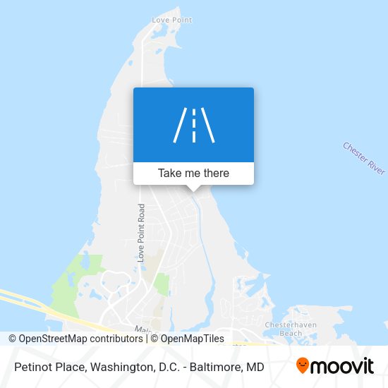 Petinot Place map
