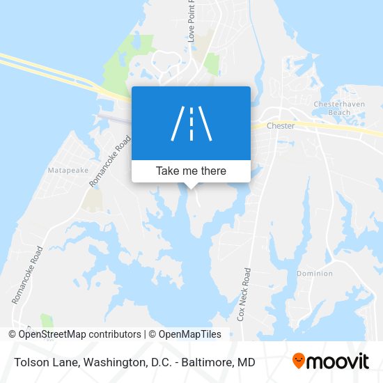 Tolson Lane map