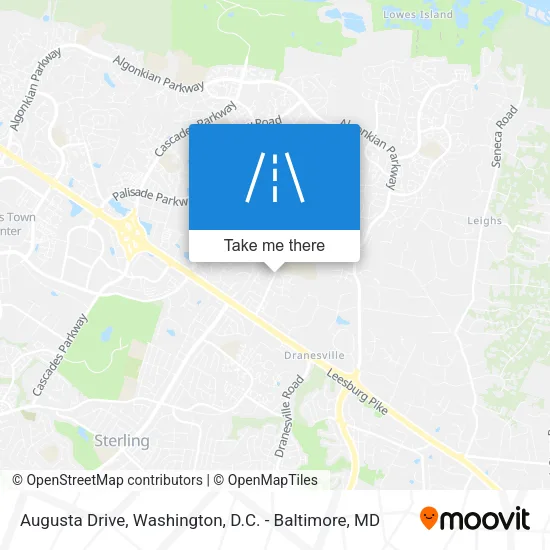 Augusta Drive map