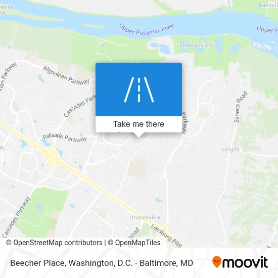 Beecher Place map