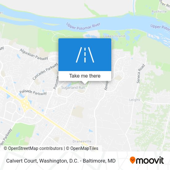 Mapa de Calvert Court