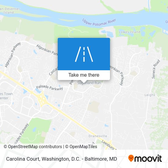 Carolina Court map