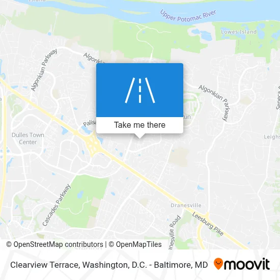 Clearview Terrace map