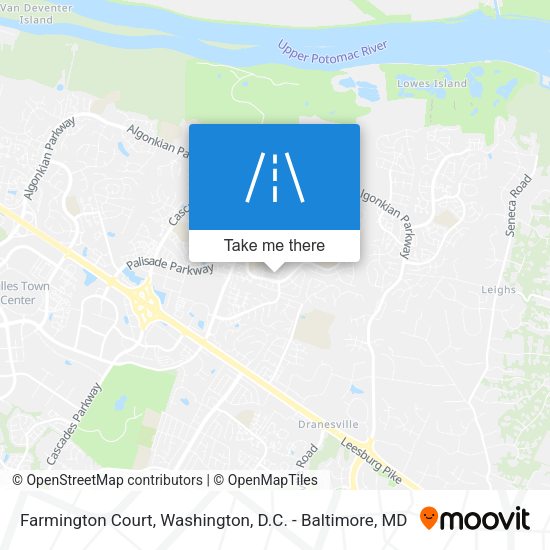 Mapa de Farmington Court